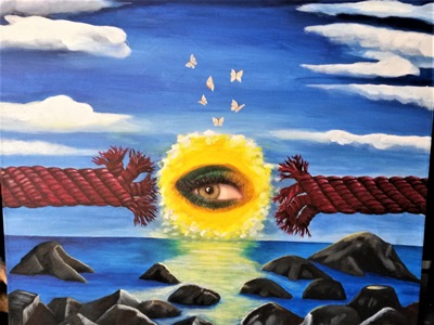 Sonnentau (Collage)