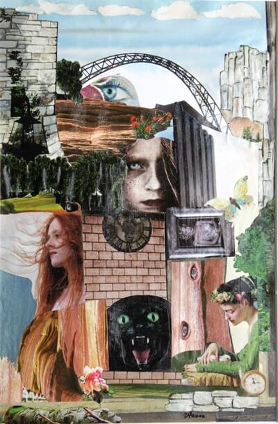 Traumbrücke (Collage)
