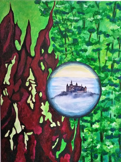 Traumschloss (Collage)