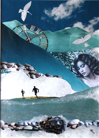 Wasser (2) (Collage)